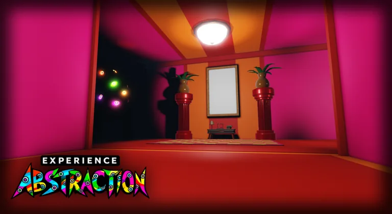 Official Experience Abstraction gameplay scene inside the circus